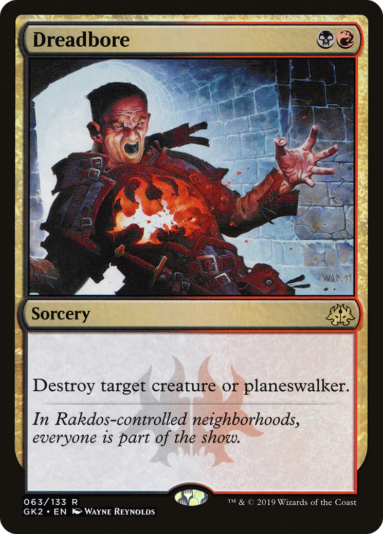 Dreadbore (GK2-063) - RNA Guild Kit - Premium MTG Single from Wizards of the Coast - Just $0.46! Shop now at Game Crave Tournament Store