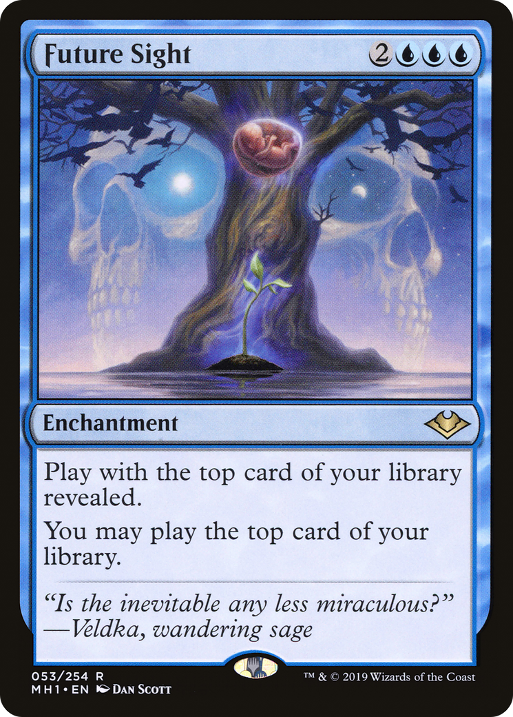 Future Sight (MH1-053) - Modern Horizons Foil - Premium MTG Single from Wizards of the Coast - Just $0.20! Shop now at Game Crave Tournament Store