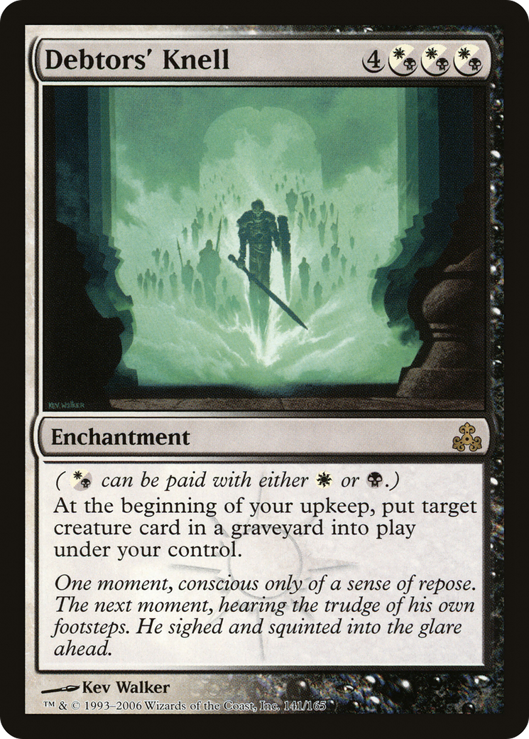 Debtors' Knell (GPT-141) - Guildpact Foil - Premium MTG Single from Wizards of the Coast - Just $4.55! Shop now at Game Crave Tournament Store