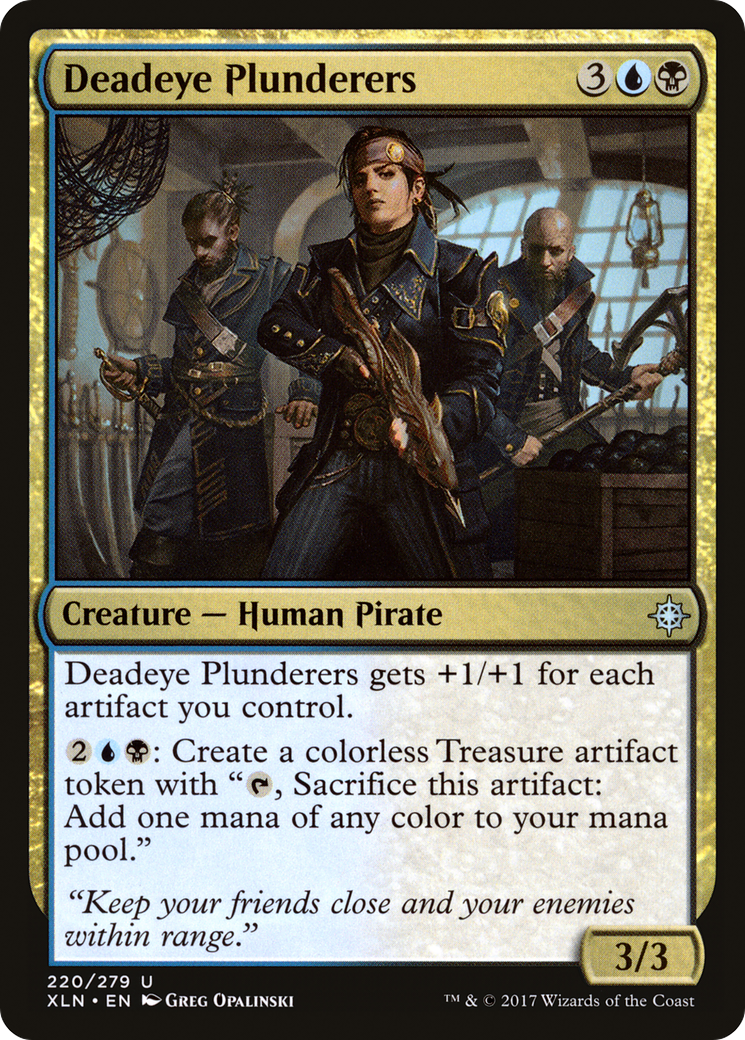Deadeye Plunderers (XLN-220) - Ixalan Foil - Premium MTG Single from Wizards of the Coast - Just $0.27! Shop now at Game Crave Tournament Store