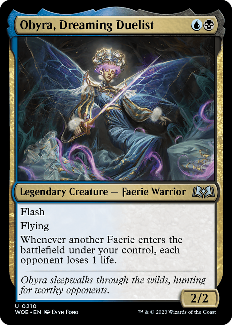 Obyra, Dreaming Duelist (WOE-210) - Wilds of Eldraine - Premium MTG Single from Wizards of the Coast - Just $0.08! Shop now at Game Crave Tournament Store