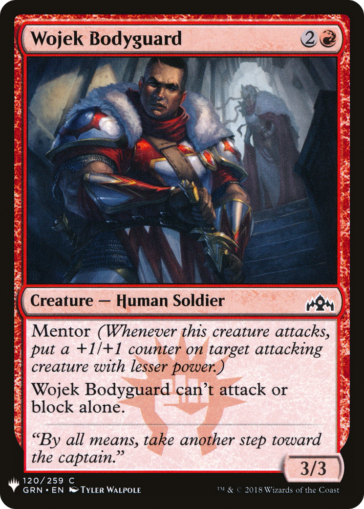 Wojek Bodyguard (MB1-1104) - Mystery Booster - Premium MTG Single from Wizards of the Coast - Just $0.08! Shop now at Game Crave Tournament Store