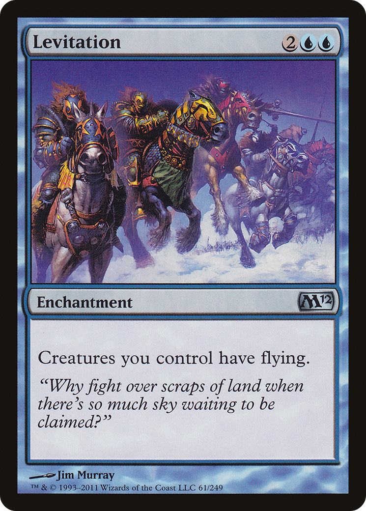 Levitation (M12-061) - Magic 2012 - Premium MTG Single from Wizards of the Coast - Just $0.08! Shop now at Game Crave Tournament Store