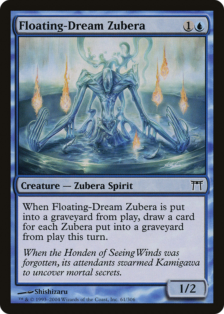 Floating-Dream Zubera (CHK-061) - Champions of Kamigawa Foil - Premium MTG Single from Wizards of the Coast - Just $4.39! Shop now at Game Crave Tournament Store