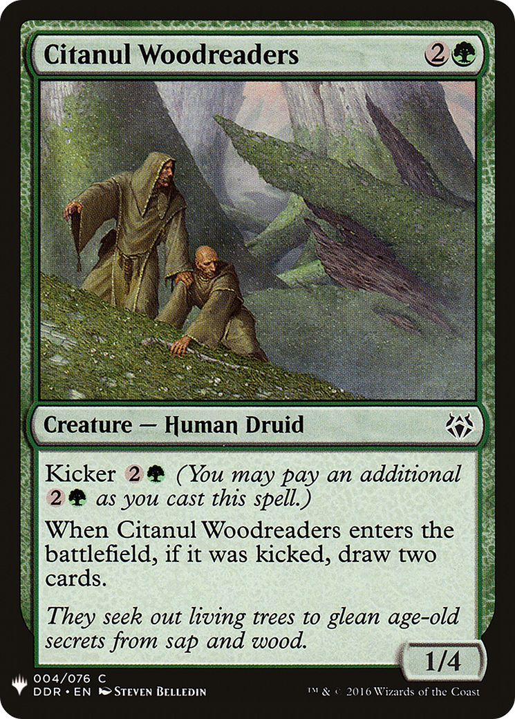 Citanul Woodreaders (MB1-1162) - Mystery Booster - Premium MTG Single from Wizards of the Coast - Just $0.08! Shop now at Game Crave Tournament Store