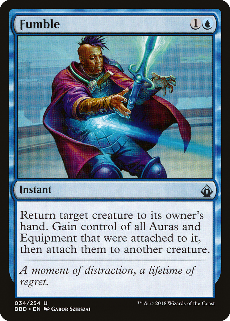 Fumble (BBD-034) - Battlebond - Premium MTG Single from Wizards of the Coast - Just $0.11! Shop now at Game Crave Tournament Store