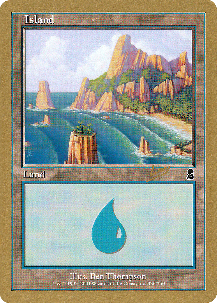Island (WC02-RL336B) - World Championship Decks 2002 - Premium MTG Single from Wizards of the Coast - Just $0.24! Shop now at Game Crave Tournament Store