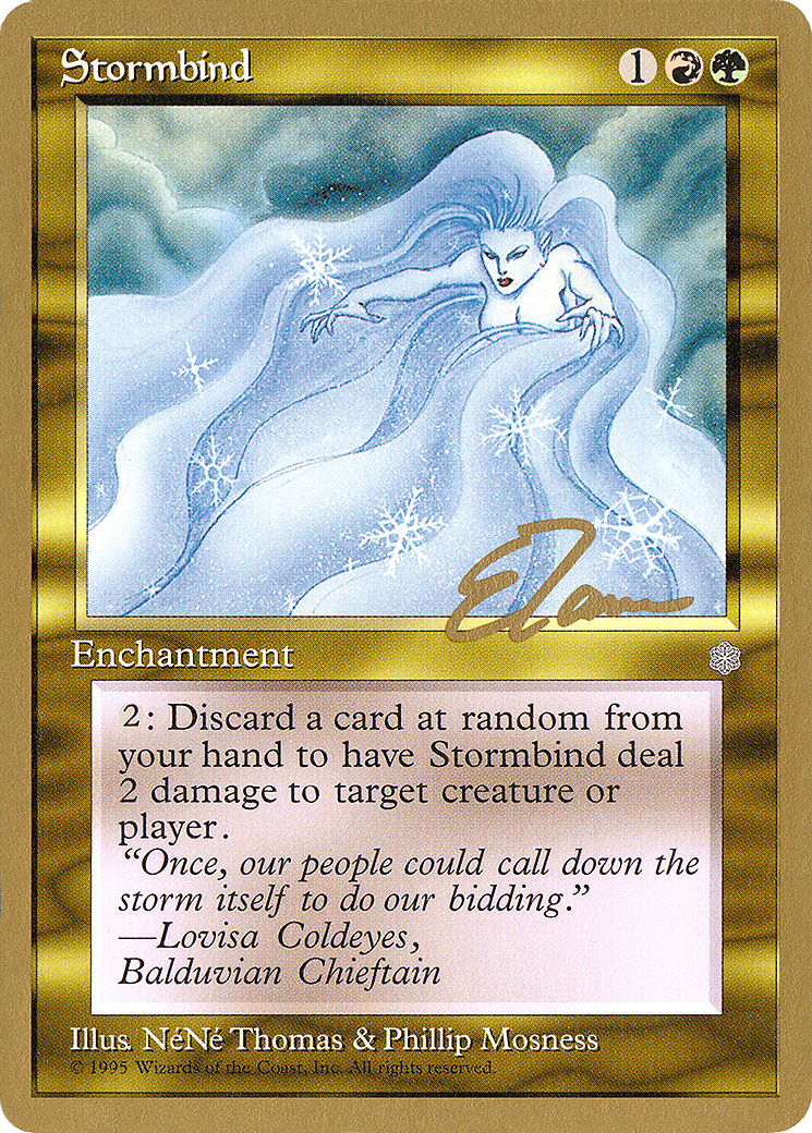 Stormbind (PTC-ET304) - Pro Tour Collector Set - Premium MTG Single from Wizards of the Coast - Just $0.08! Shop now at Game Crave Tournament Store