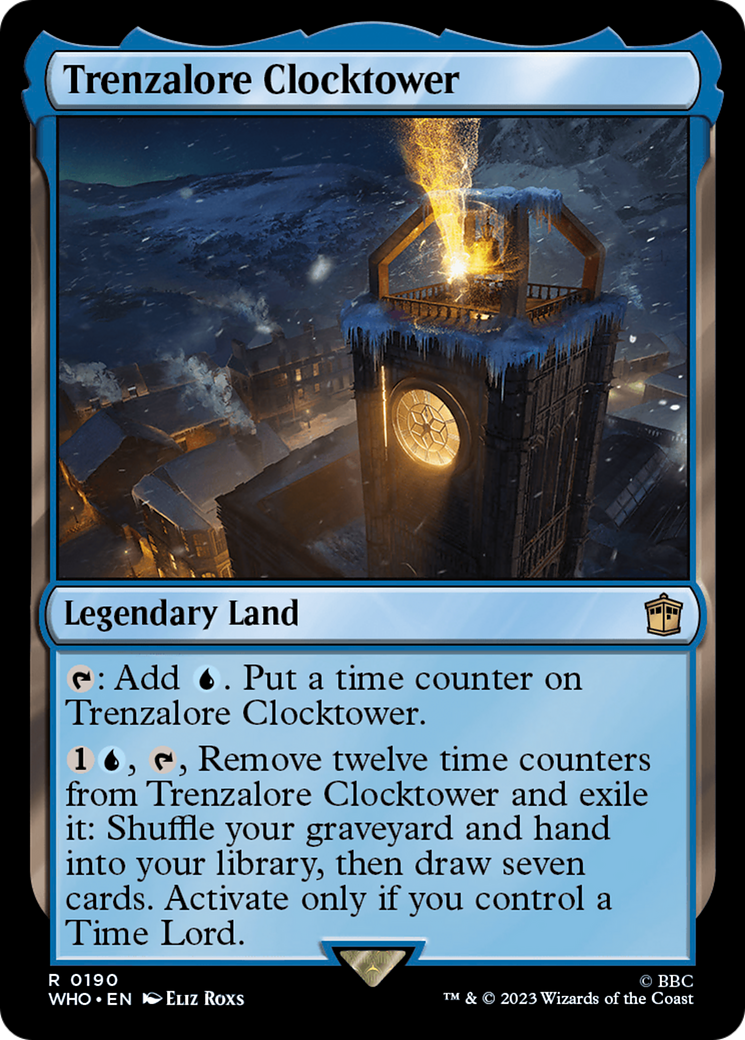 Trenzalore Clocktower (WHO-190) - Doctor Who - Premium MTG Single from Wizards of the Coast - Just $0.08! Shop now at Game Crave Tournament Store
