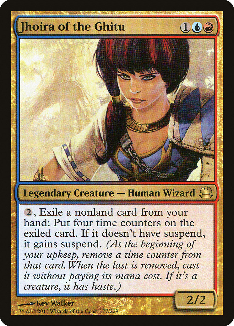 Jhoira of the Ghitu (MMA-177) - Modern Masters Foil - Premium MTG Single from Wizards of the Coast - Just $1.77! Shop now at Game Crave Tournament Store