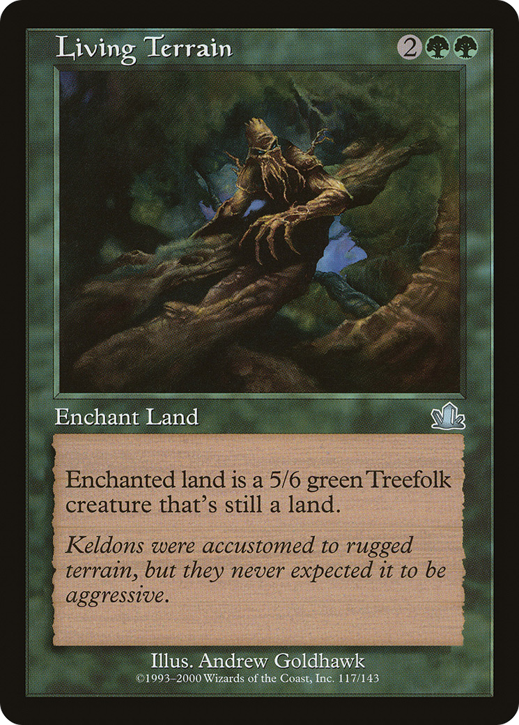 Living Terrain (PCY-117) - Prophecy - Premium MTG Single from Wizards of the Coast - Just $0.08! Shop now at Game Crave Tournament Store