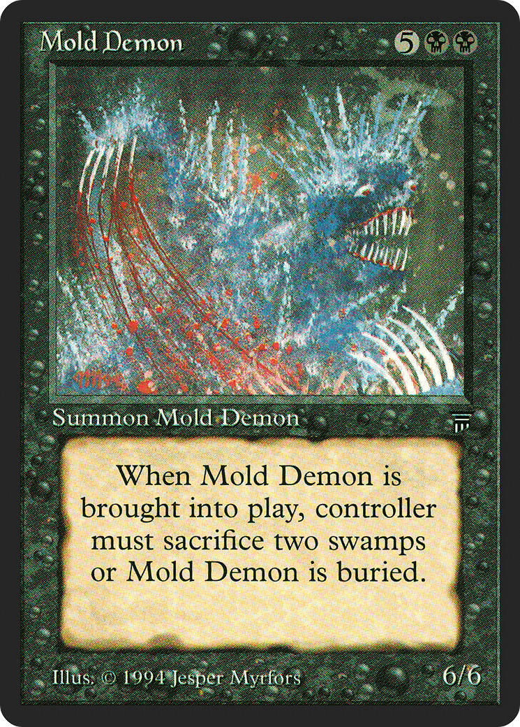 Mold Demon (LEG-112) - Legends - Premium MTG Single from Wizards of the Coast - Just $4.11! Shop now at Game Crave Tournament Store