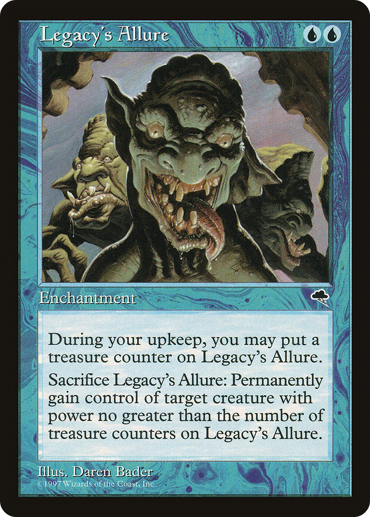 Legacy's Allure (TMP-071) - Tempest - Premium MTG Single from Wizards of the Coast - Just $0.08! Shop now at Game Crave Tournament Store