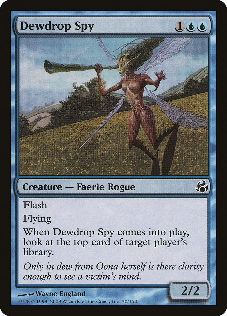 Dewdrop Spy (MOR-030) - Morningtide - Premium MTG Single from Wizards of the Coast - Just $0.25! Shop now at Game Crave Tournament Store