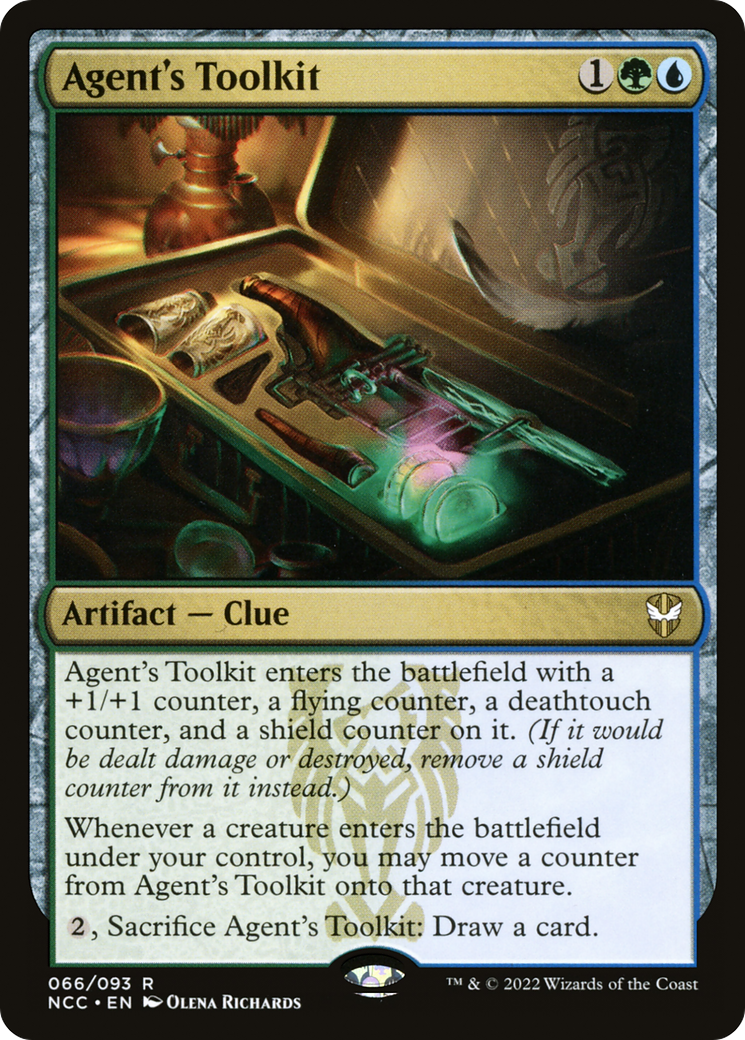 Agent's Toolkit (NCC-066) - New Capenna Commander - Premium MTG Single from Wizards of the Coast - Just $1.18! Shop now at Game Crave Tournament Store