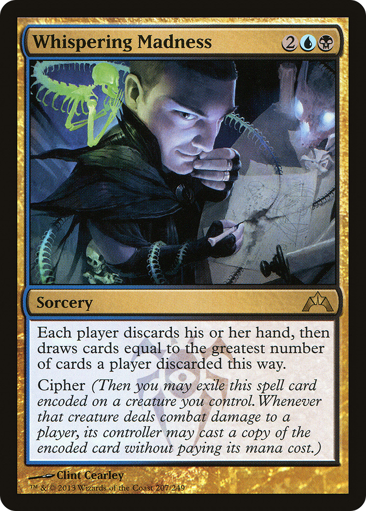Whispering Madness (GTC-207) - Gatecrash Foil - Premium MTG Single from Wizards of the Coast - Just $2.73! Shop now at Game Crave Tournament Store