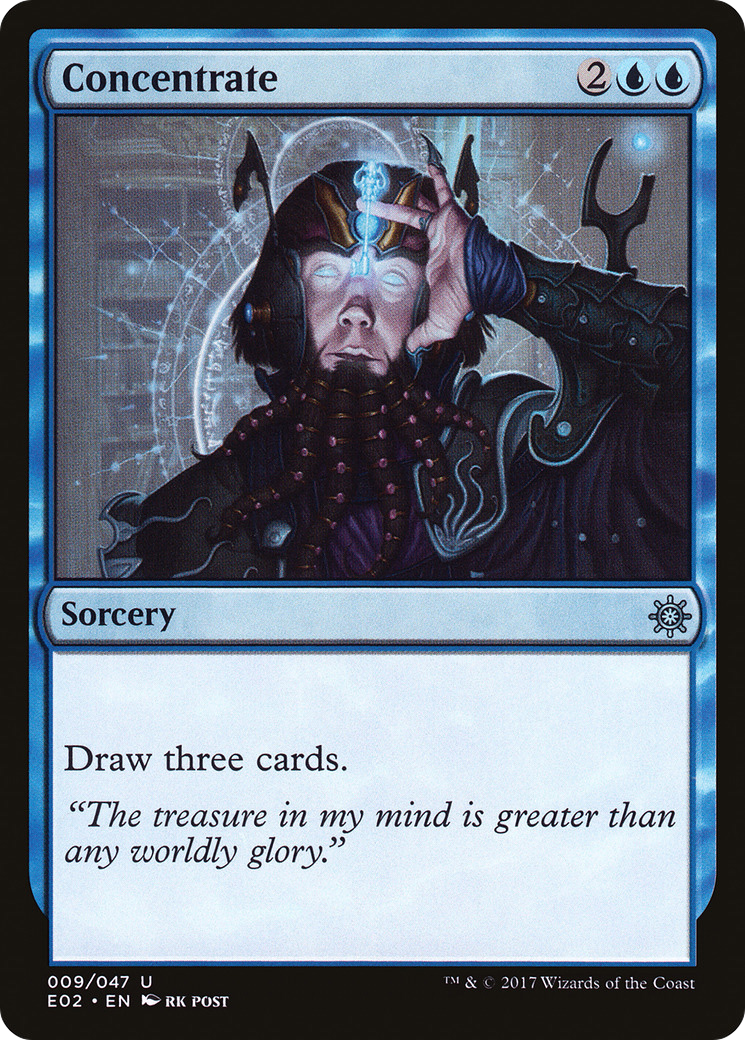 Concentrate (E02-009) - Explorers of Ixalan - Premium MTG Single from Wizards of the Coast - Just $0.08! Shop now at Game Crave Tournament Store