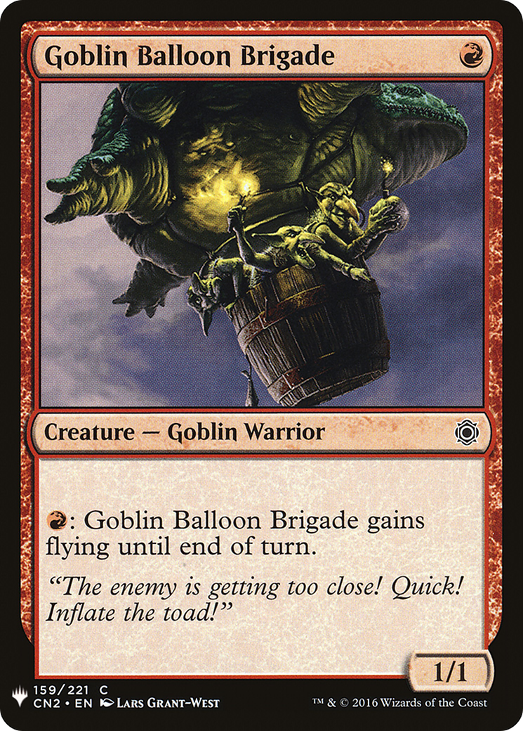 Goblin Balloon Brigade (MB1-951) - Mystery Booster - Premium MTG Single from Wizards of the Coast - Just $0.25! Shop now at Game Crave Tournament Store