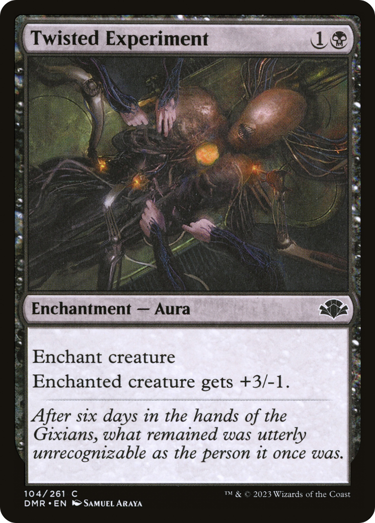 Twisted Experiment (DMR-104) - Dominaria Remastered - Premium MTG Single from Wizards of the Coast - Just $0.25! Shop now at Game Crave Tournament Store