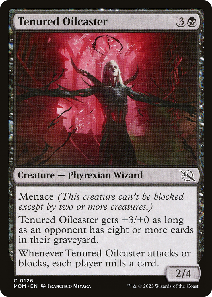 Tenured Oilcaster (MOM-126) - March of the Machine - Premium MTG Single from Wizards of the Coast - Just $0.08! Shop now at Game Crave Tournament Store