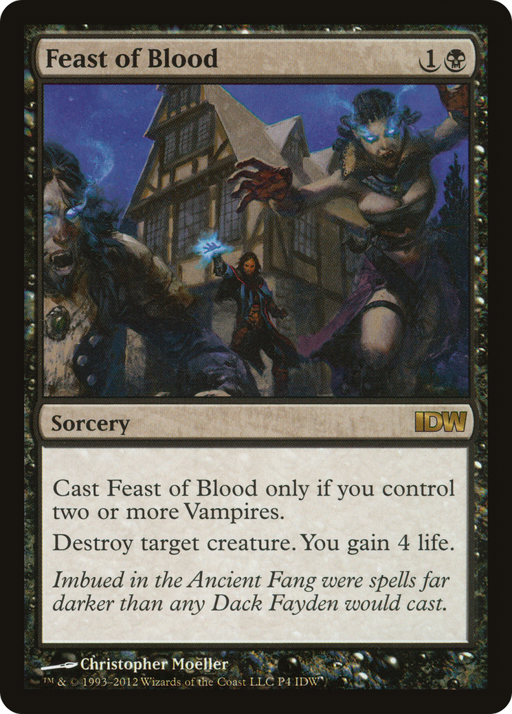 Feast of Blood (PIDW-004) - IDW Comics Inserts - Premium MTG Single from Wizards of the Coast - Just $1.78! Shop now at Game Crave Tournament Store