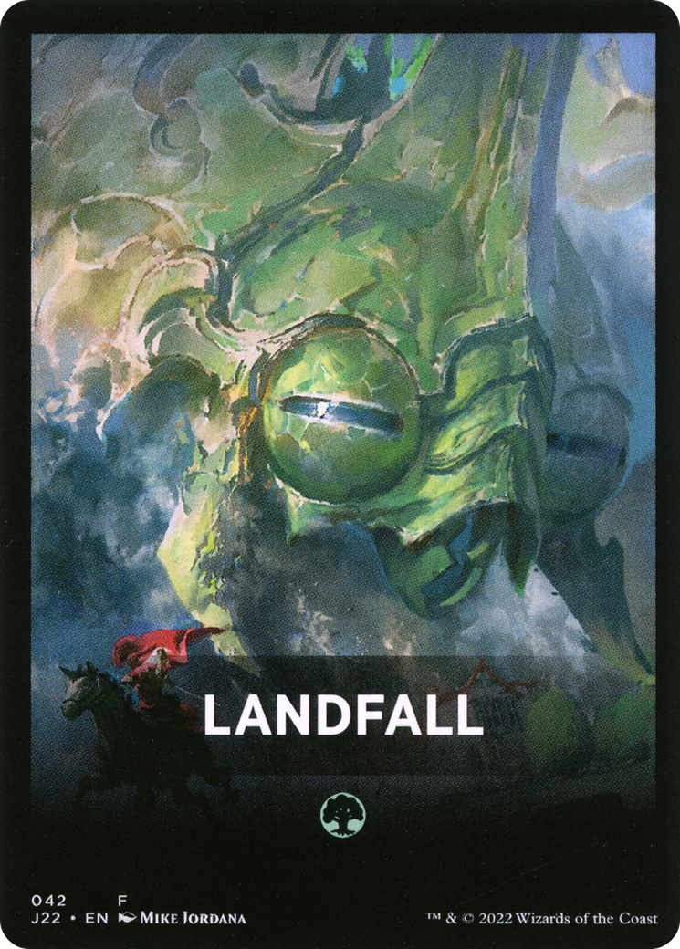 Landfall (FJ22-042) - Jumpstart 2022 Front Cards - Premium MTG Single from Wizards of the Coast - Just $0! Shop now at Game Crave Tournament Store