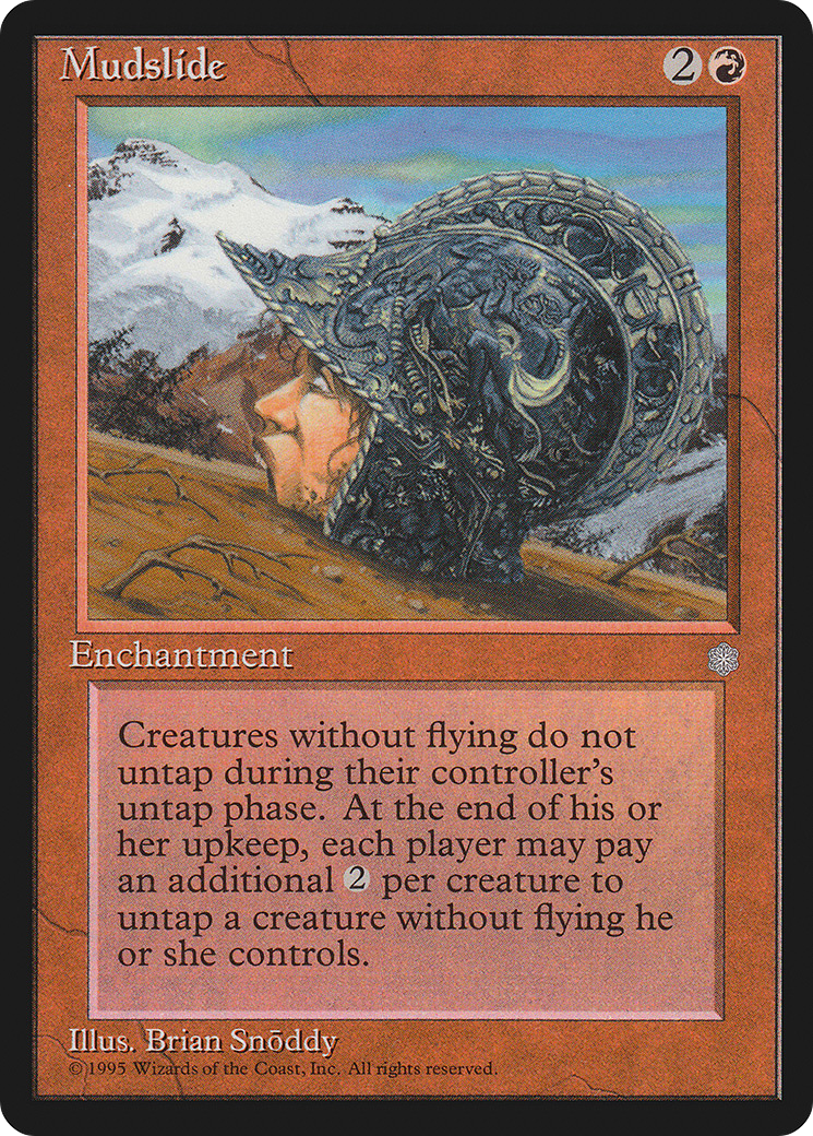 Mudslide (ICE-204) - Ice Age - Premium MTG Single from Wizards of the Coast - Just $0.45! Shop now at Game Crave Tournament Store