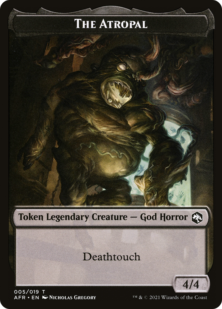 The Atropal (TAFR-005) - Adventures in the Forgotten Realms Tokens Foil - Premium MTG Single from Wizards of the Coast - Just $0! Shop now at Game Crave Tournament Store