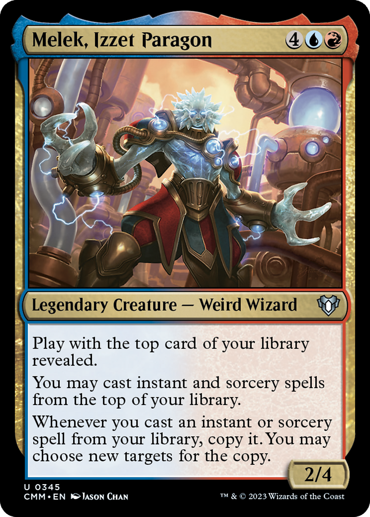 Melek, Izzet Paragon (CMM-345) - Commander Masters Foil - Premium MTG Single from Wizards of the Coast - Just $0.25! Shop now at Game Crave Tournament Store