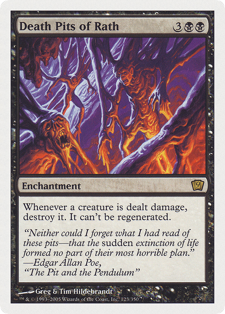 Death Pits of Rath (9ED-123) - Ninth Edition - Premium MTG Single from Wizards of the Coast - Just $0.21! Shop now at Game Crave Tournament Store