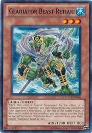 Gladiator Beast Retiari (TU03-EN006) - Turbo Pack: Booster Three Unlimited - Premium Yugioh Single from Konami - Just $15.90! Shop now at Game Crave Tournament Store