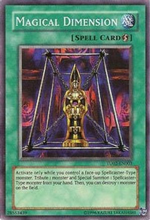 Magical Dimension (TU02-EN003) - Turbo Pack: Booster Two Unlimited - Premium Yugioh Single from Konami - Just $14.40! Shop now at Game Crave Tournament Store