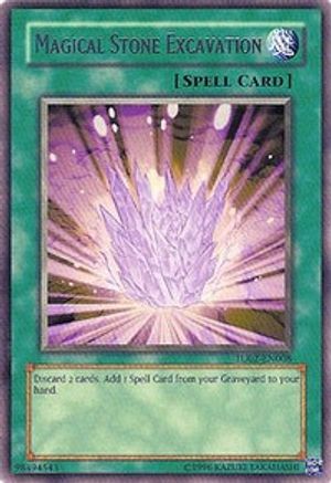 Magical Stone Excavation (TU02-EN008) - Turbo Pack: Booster Two Unlimited - Premium Yugioh Single from Konami - Just $1.51! Shop now at Game Crave Tournament Store