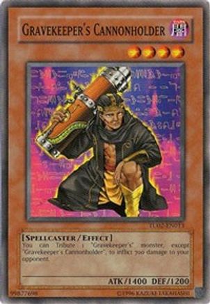 Gravekeeper's Cannonholder (TU02-EN013) - Turbo Pack: Booster Two Unlimited - Premium Yugioh Single from Konami - Just $0.25! Shop now at Game Crave Tournament Store