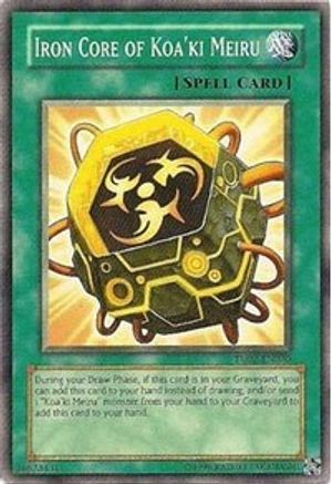 Iron Core of Koa'ki Meiru (TU02-EN020) - Turbo Pack: Booster Two Unlimited - Premium Yugioh Single from Konami - Just $0.25! Shop now at Game Crave Tournament Store