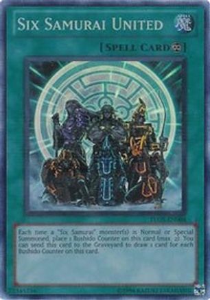 Six Samurai United (TU05-EN004) - Turbo Pack: Booster Five Unlimited - Premium Yugioh Single from Konami - Just $12.23! Shop now at Game Crave Tournament Store