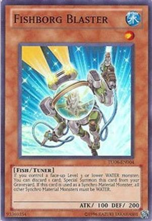 Fishborg Blaster (TU06-EN004) - Turbo Pack: Booster Six Unlimited - Premium Yugioh Single from Konami - Just $24.90! Shop now at Game Crave Tournament Store