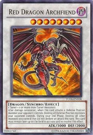 Red Dragon Archfiend (TU06-EN008) - Turbo Pack: Booster Six Unlimited - Premium Yugioh Single from Konami - Just $0.69! Shop now at Game Crave Tournament Store