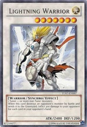 Lightning Warrior (TU07-EN007) - Turbo Pack: Booster Seven Unlimited - Premium Yugioh Single from Konami - Just $0.49! Shop now at Game Crave Tournament Store