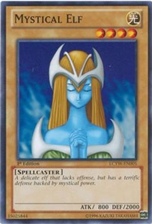 Mystical Elf (LCYW-EN005) - Legendary Collection 3: Yugi's World Unlimited - Premium Yugioh Single from Konami - Just $0.25! Shop now at Game Crave Tournament Store