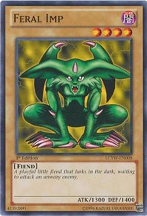 Feral Imp (LCYW-EN008) - Legendary Collection 3: Yugi's World Unlimited - Premium Yugioh Single from Konami - Just $0.25! Shop now at Game Crave Tournament Store