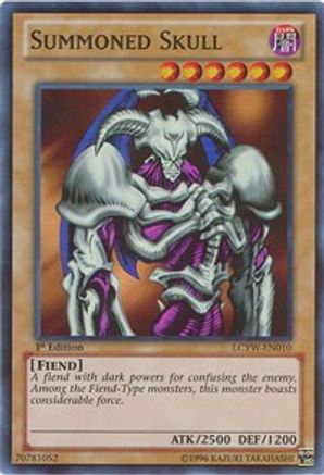 Summoned Skull (LCYW-EN010) - Legendary Collection 3: Yugi's World Unlimited - Premium Yugioh Single from Konami - Just $3.55! Shop now at Game Crave Tournament Store