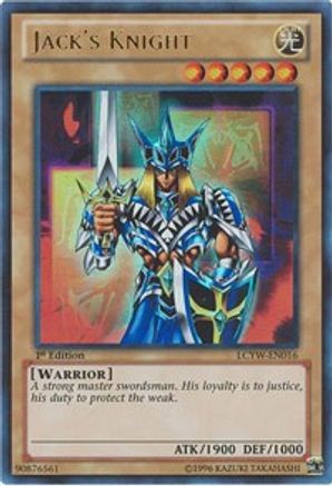 Jack's Knight (LCYW-EN016) - Legendary Collection 3: Yugi's World 1st Edition - Premium Yugioh Single from Konami - Just $7.09! Shop now at Game Crave Tournament Store