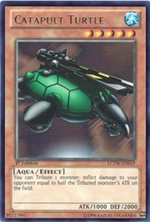 Catapult Turtle (LCYW-EN019) - Legendary Collection 3: Yugi's World Unlimited - Premium Yugioh Single from Konami - Just $0.29! Shop now at Game Crave Tournament Store