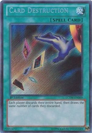 Card Destruction (LCYW-EN060) - Legendary Collection 3: Yugi's World 1st Edition - Premium Yugioh Single from Konami - Just $1.64! Shop now at Game Crave Tournament Store