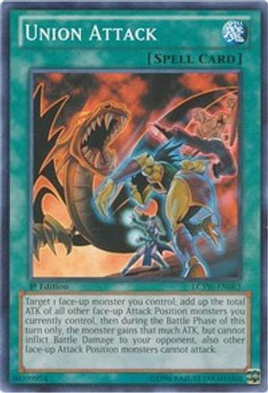 Union Attack (LCYW-EN083) - Legendary Collection 3: Yugi's World 1st Edition - Premium Yugioh Single from Konami - Just $0.25! Shop now at Game Crave Tournament Store