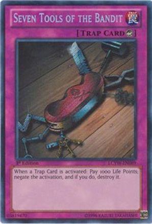 Seven Tools of the Bandit (LCYW-EN089) - Legendary Collection 3: Yugi's World Unlimited - Premium Yugioh Single from Konami - Just $1.21! Shop now at Game Crave Tournament Store