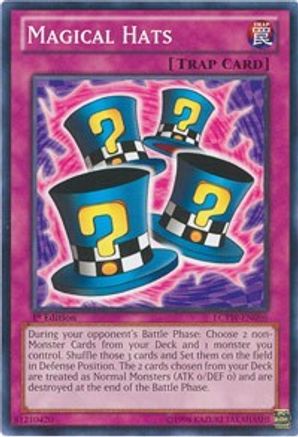 Magical Hats (LCYW-EN096) - Legendary Collection 3: Yugi's World 1st Edition - Premium Yugioh Single from Konami - Just $0.27! Shop now at Game Crave Tournament Store