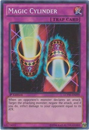 Magic Cylinder (LCYW-EN099) - Legendary Collection 3: Yugi's World Unlimited - Premium Yugioh Single from Konami - Just $0.87! Shop now at Game Crave Tournament Store