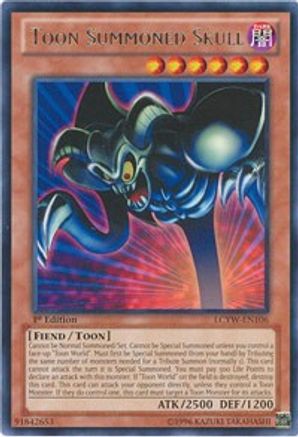 Toon Summoned Skull (LCYW-EN106) - Legendary Collection 3: Yugi's World 1st Edition - Premium Yugioh Single from Konami - Just $0.30! Shop now at Game Crave Tournament Store